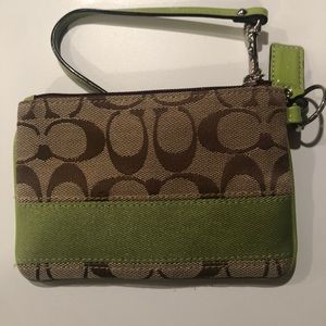 EUC Coach wristlet
